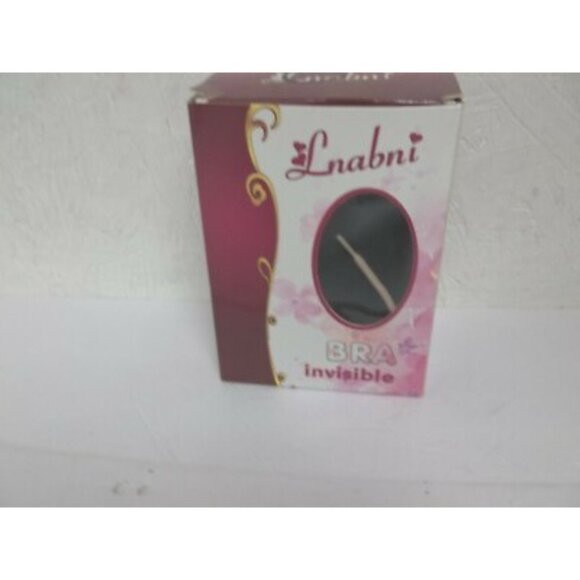Lnabni Invisible Bra 2 Pack 1 Black,1 Beige Size B Cup New!!! - Picture 4 of 6